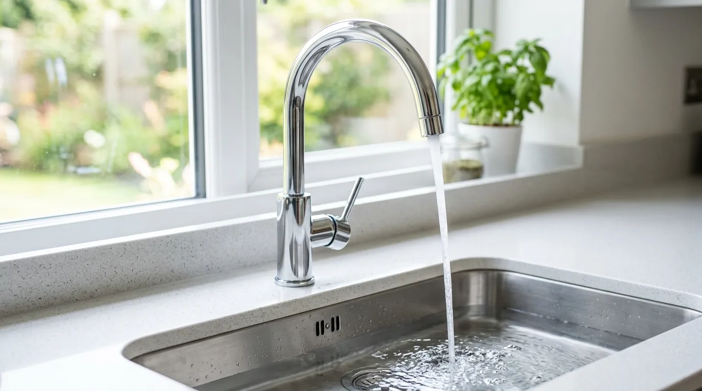 Local Plumbing Master Pros same day plumber fixing a faucet in White Plains, GA